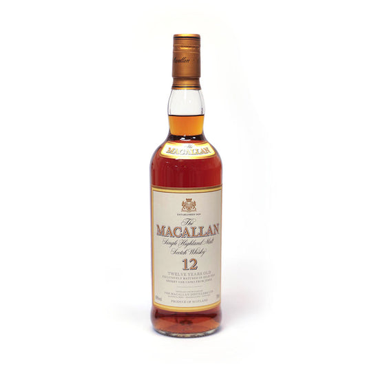 Macallan 12 Old Bottle Shape